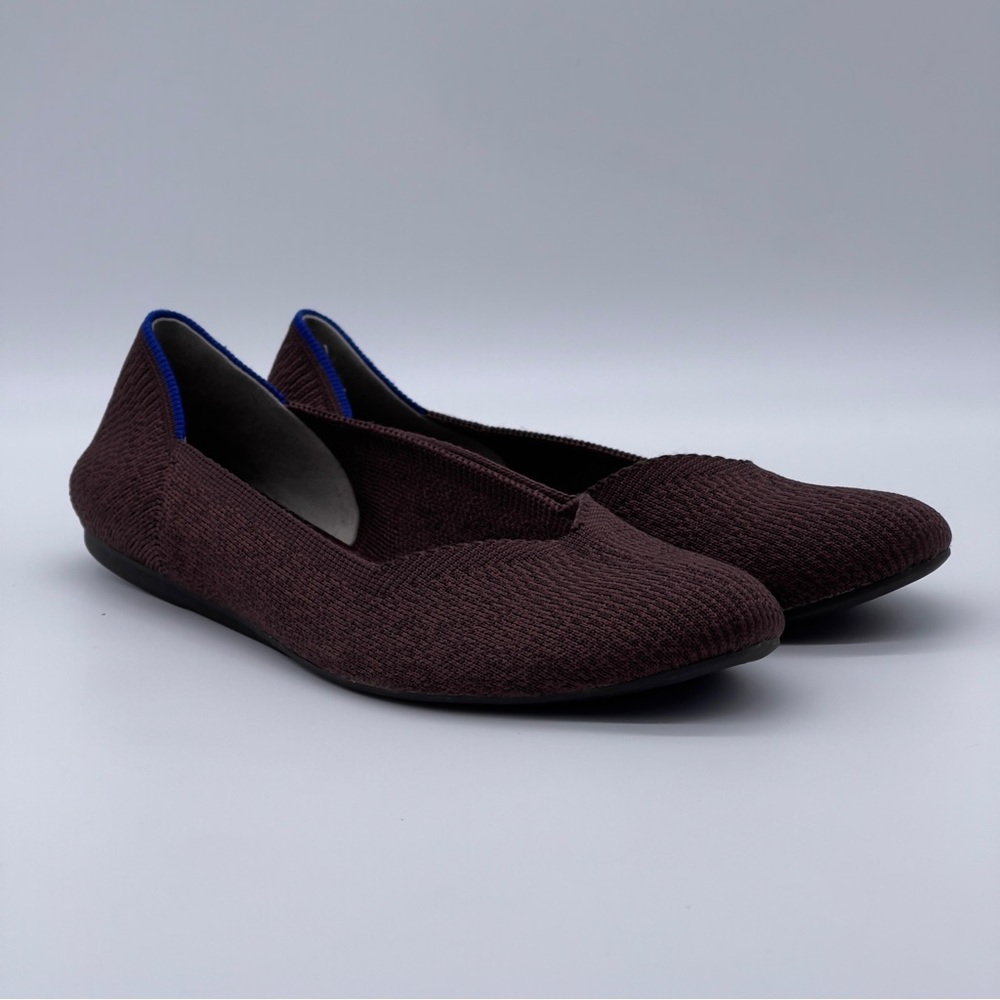 Rothy’s Truffle Python Flats. - Picture 7 of 13